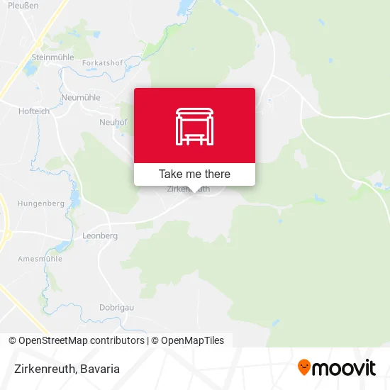 Карта Zirkenreuth