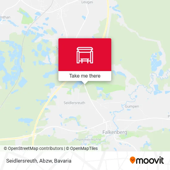 Карта Seidlersreuth, Abzw