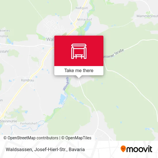 Карта Waldsassen, Josef-Hierl-Str.