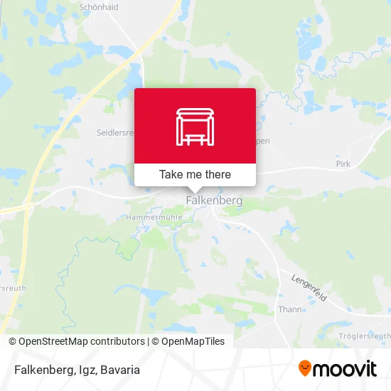 Карта Falkenberg, Igz