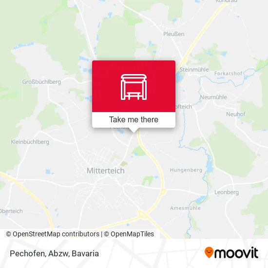 Карта Pechofen, Abzw
