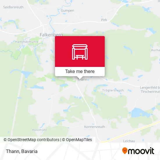 Карта Thann
