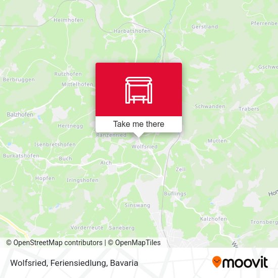 Wolfsried, Feriensiedlung map