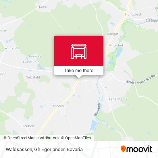 Карта Waldsassen, Gh Egerländer