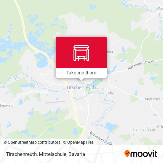 Tirschenreuth, Mittelschule map