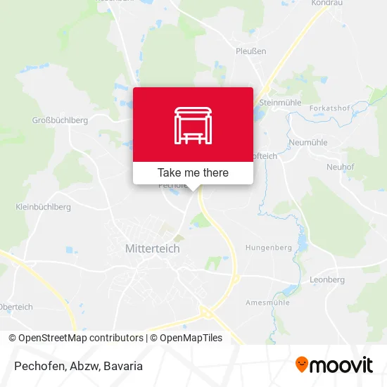 Карта Pechofen, Abzw