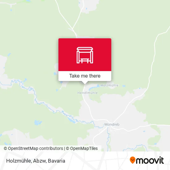 Карта Holzmühle, Abzw