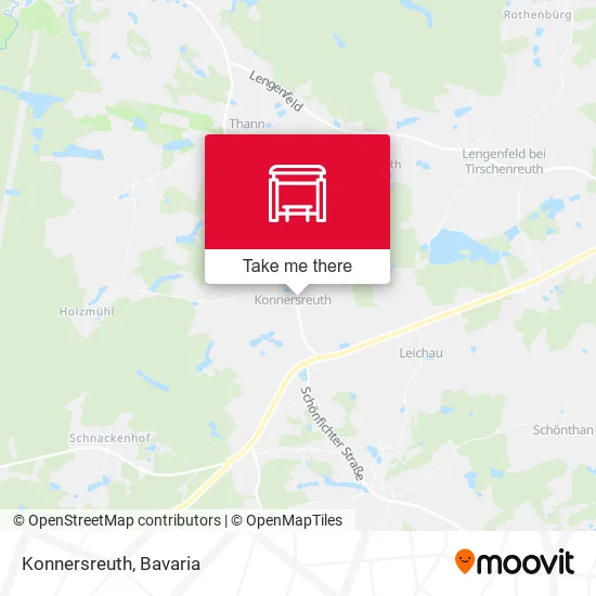 Карта Konnersreuth