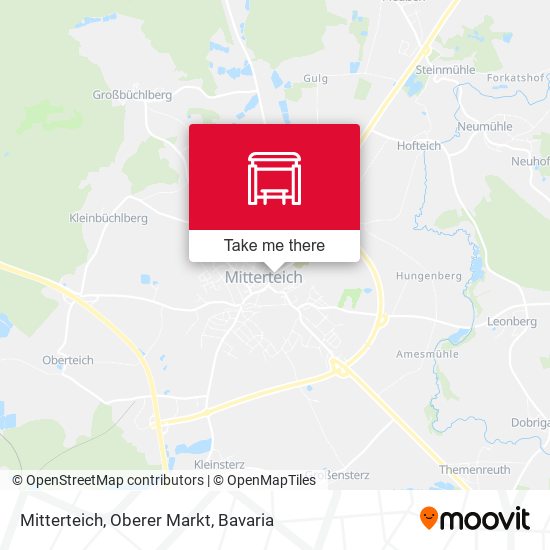Mitterteich, Oberer Markt map