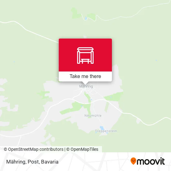 Карта Mähring, Post