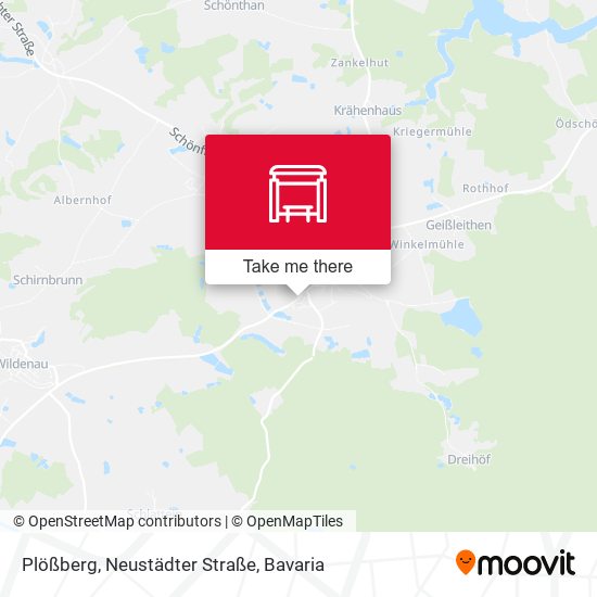 Plößberg, Neustädter Straße map