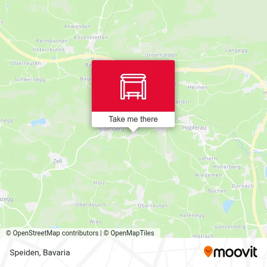 Speiden map