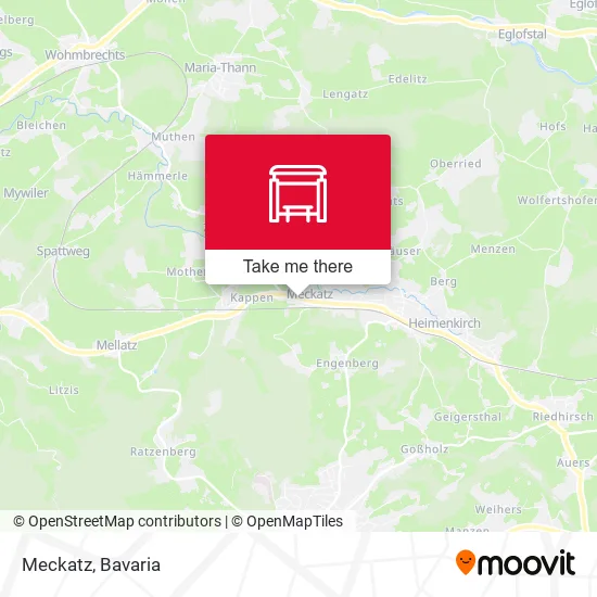 Карта Meckatz