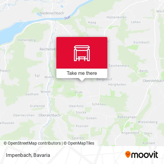 Карта Impenbach