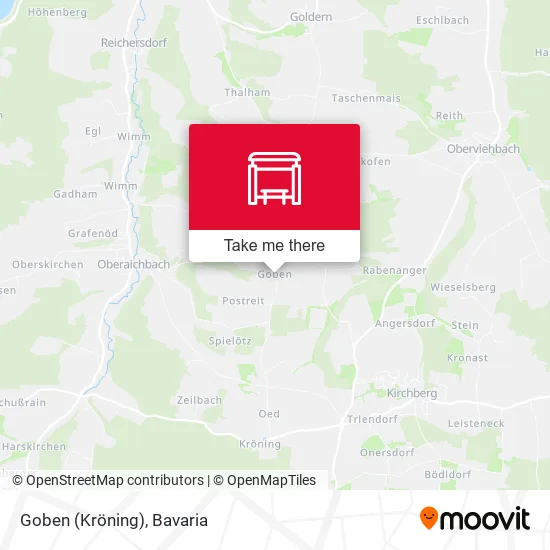 Карта Goben (Kröning)