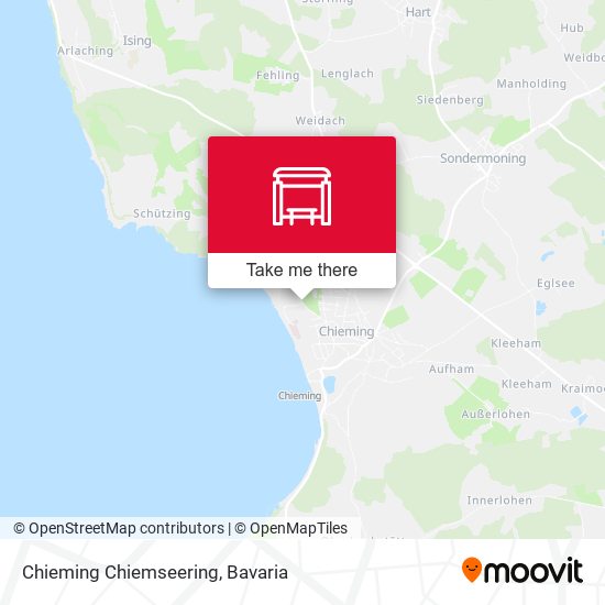 Карта Chieming Chiemseering