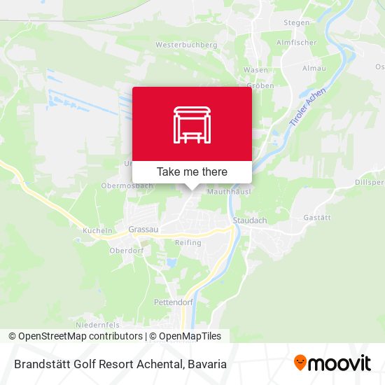 Brandstätt Golf Resort Achental map