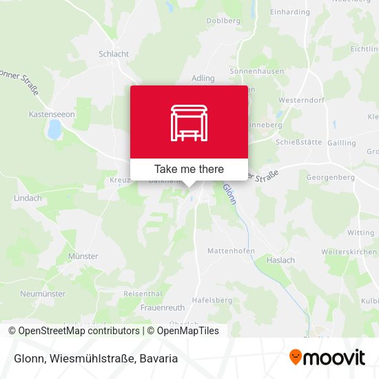 Glonn, Wiesmühlstraße map