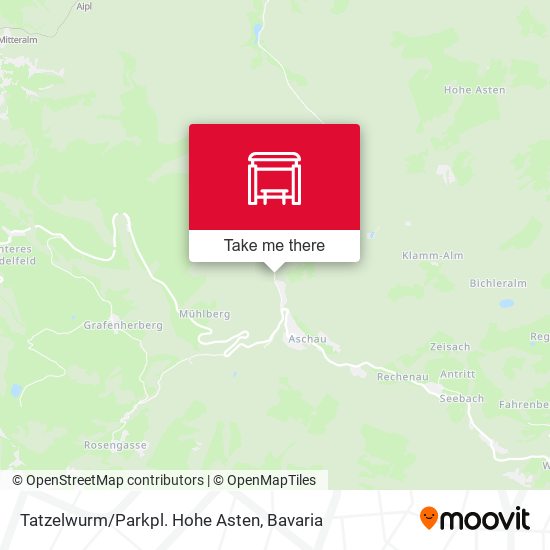 Tatzelwurm/Parkpl. Hohe Asten map