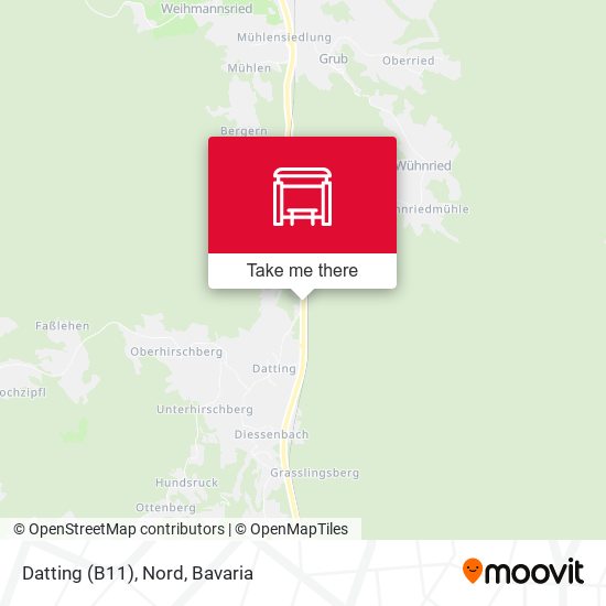 Карта Datting (B11), Nord