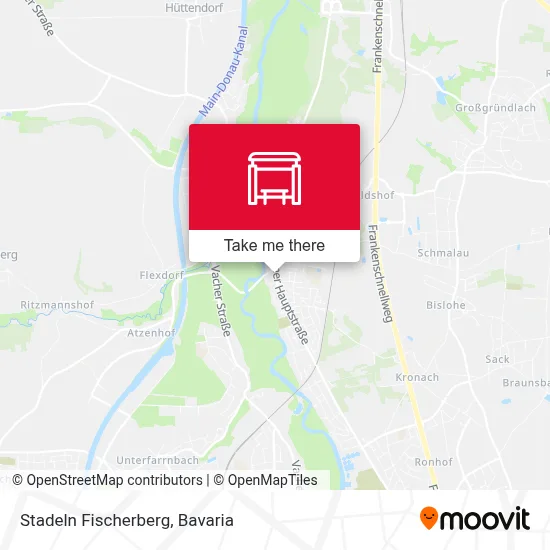 Stadeln Fischerberg map