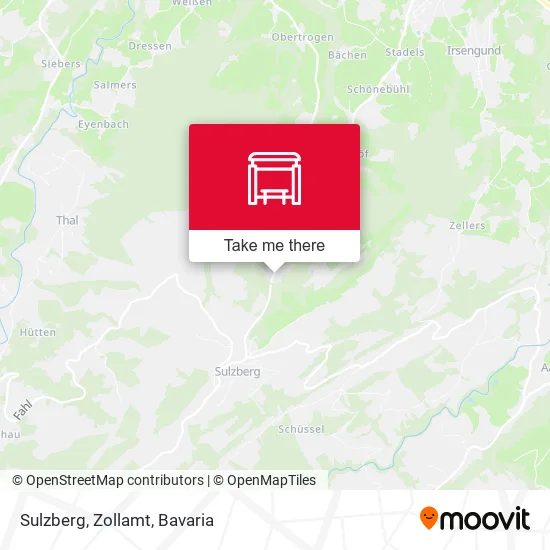 Карта Sulzberg, Zollamt