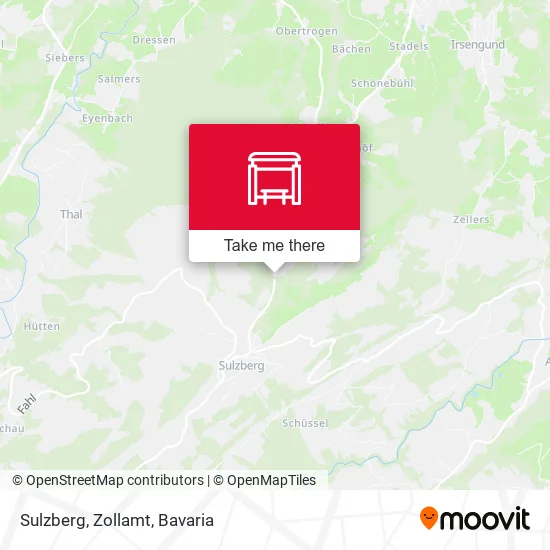 Карта Sulzberg, Zollamt