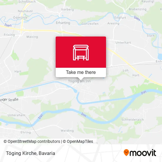 Карта Töging Kirche