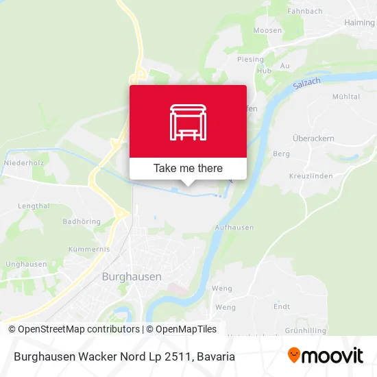 Карта Burghausen Wacker Nord Lp 2511