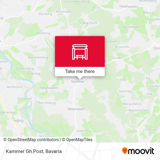Kammer Gh.Post map