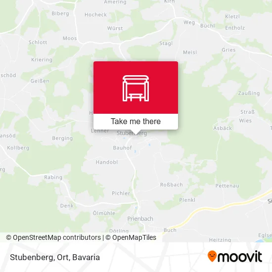 Карта Stubenberg, Ort