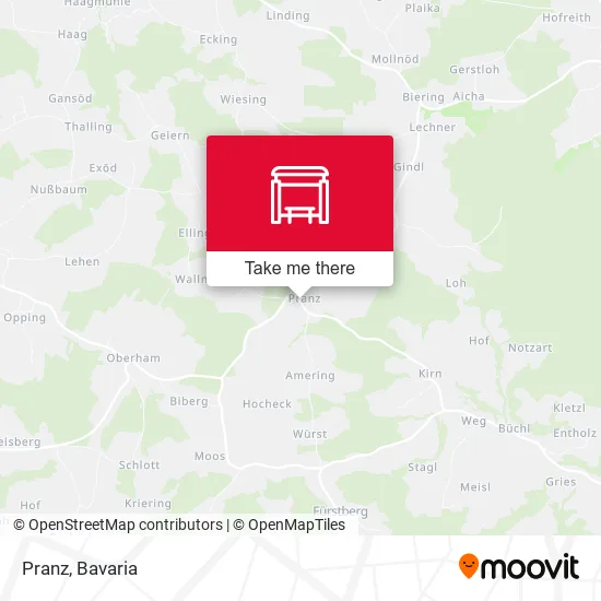 Карта Pranz
