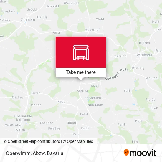 Карта Oberwimm, Abzw