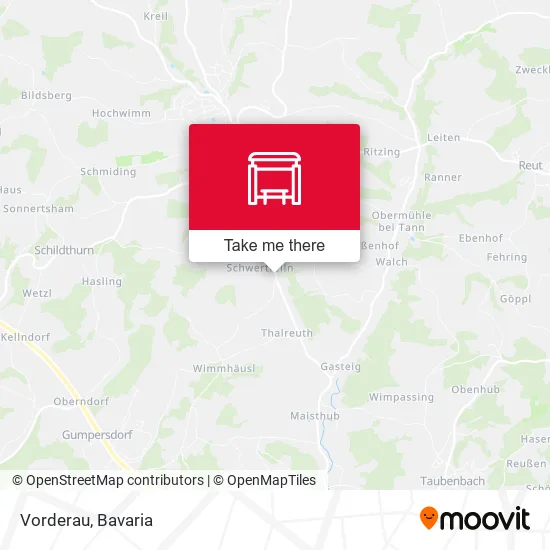 Карта Vorderau