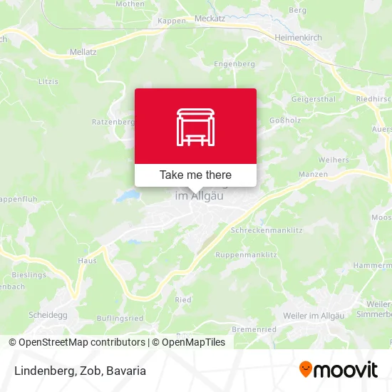 Карта Lindenberg, Zob