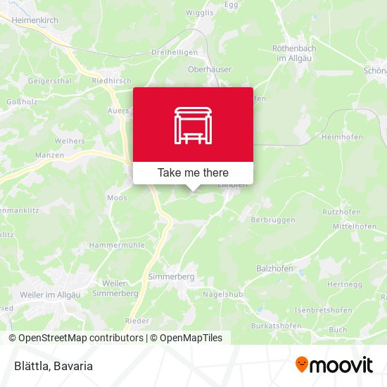 Карта Blättla