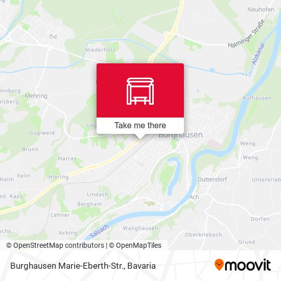 Burghausen Marie-Eberth-Str. map