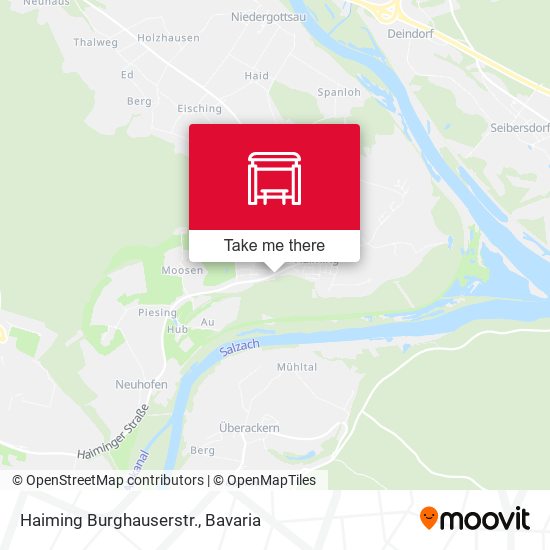 Haiming Burghauserstr. map