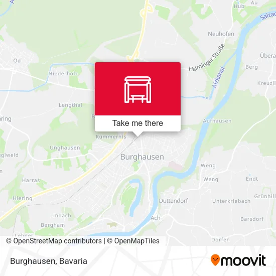 Карта Burghausen