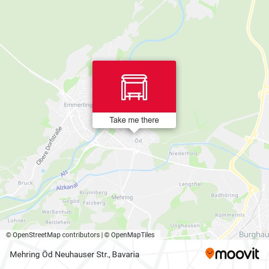 Mehring Öd Neuhauser Str. map