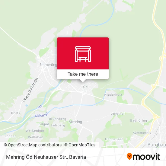 Карта Mehring Öd Neuhauser Str.