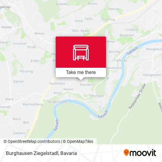 Карта Burghausen Ziegelstadl