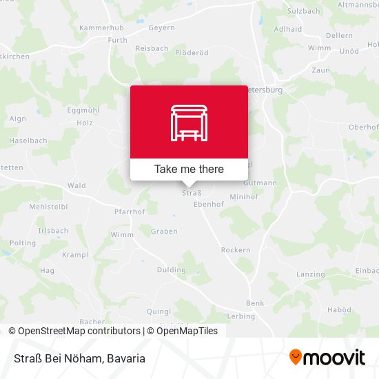Straß Bei Nöham map