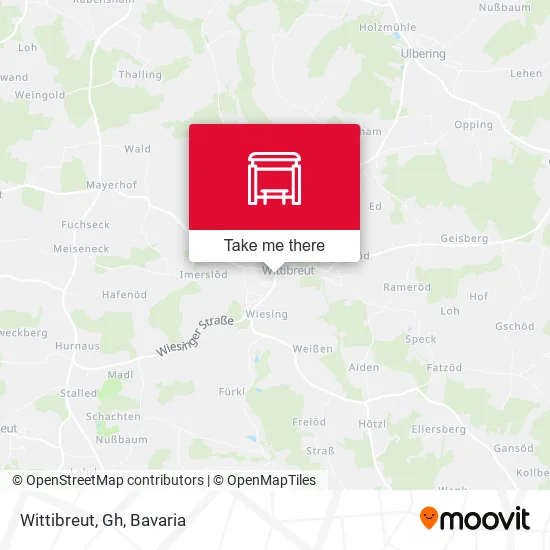 Карта Wittibreut, Gh