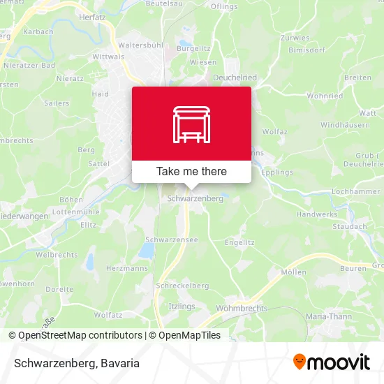 Карта Schwarzenberg