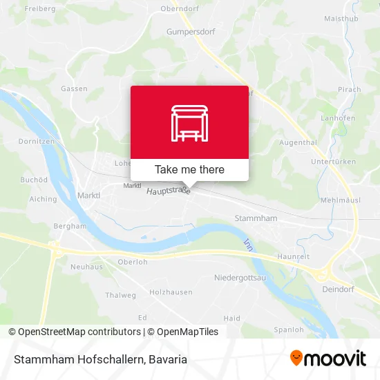 Карта Stammham Hofschallern