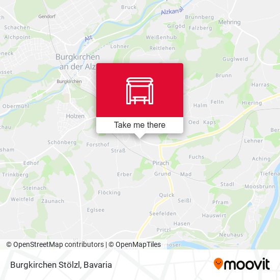 Burgkirchen Stölzl map