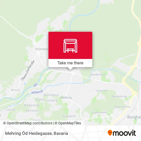 Карта Mehring Öd Heidegasse