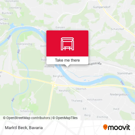 Карта Marktl Beck