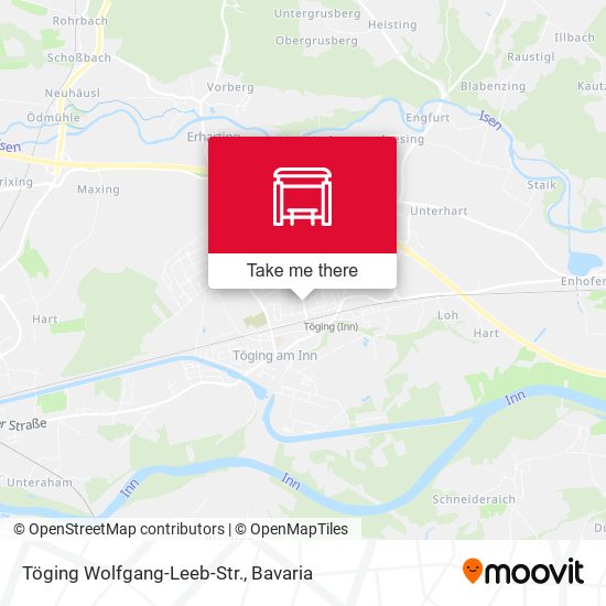 Карта Töging Wolfgang-Leeb-Str.